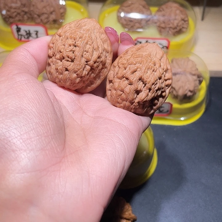 吊坠文玩核桃37莲花