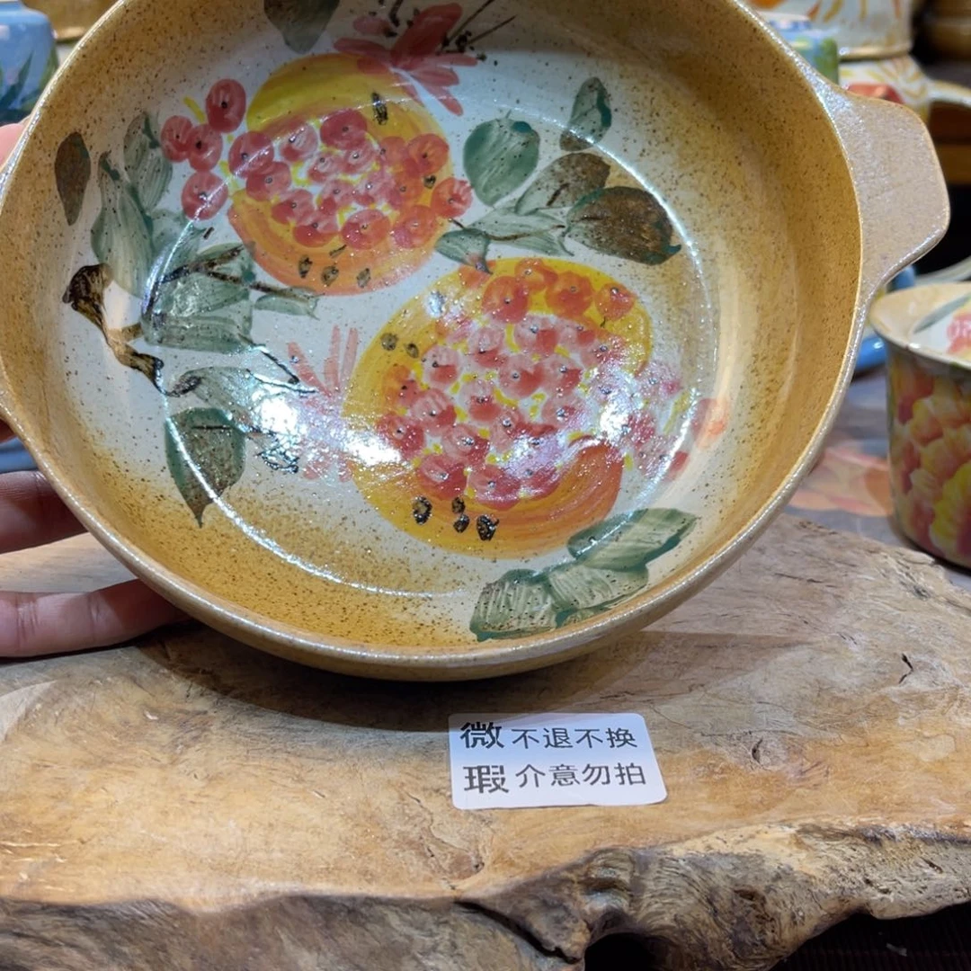 瓷片景德镇手工手绘