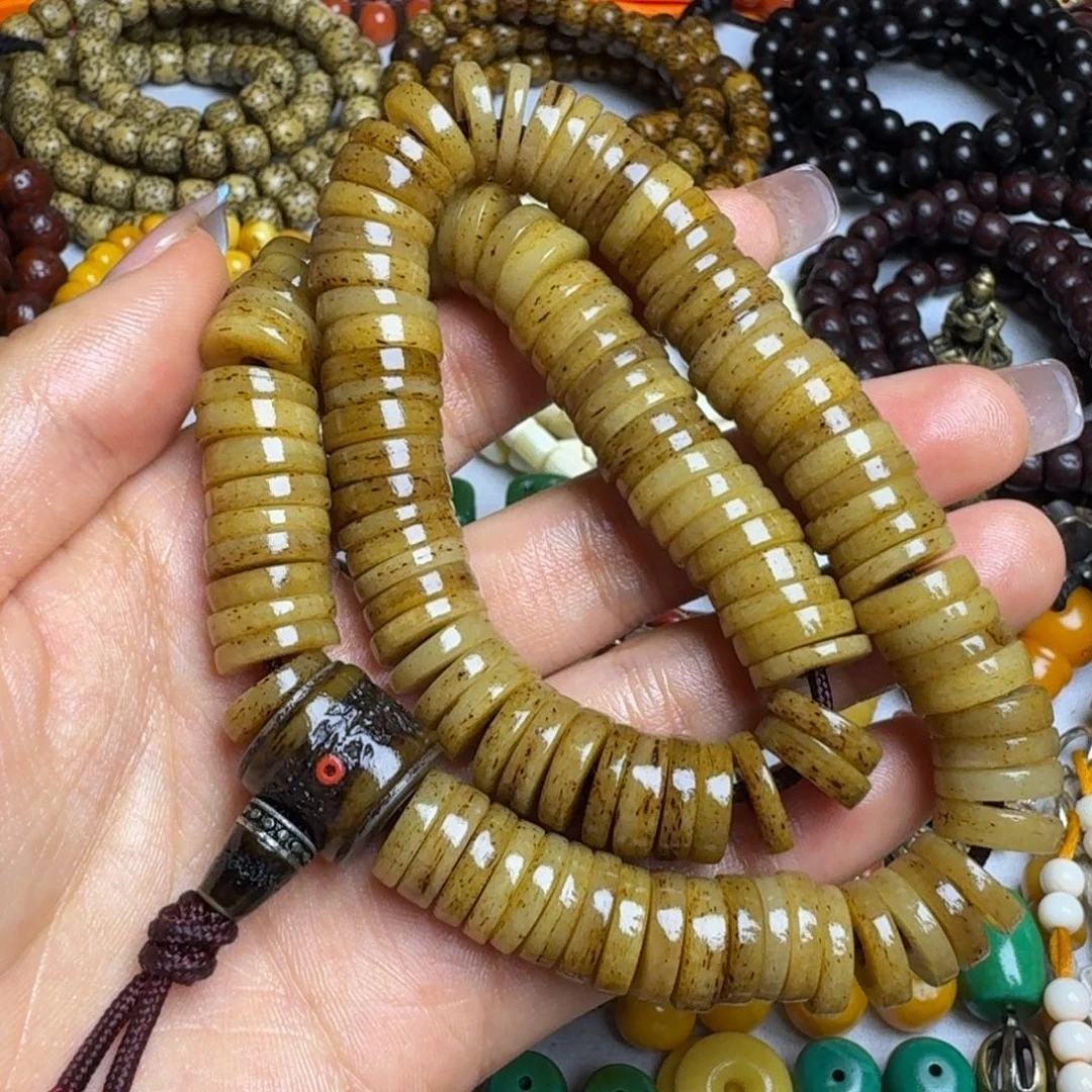 泥塑泥塑藏式108念珠