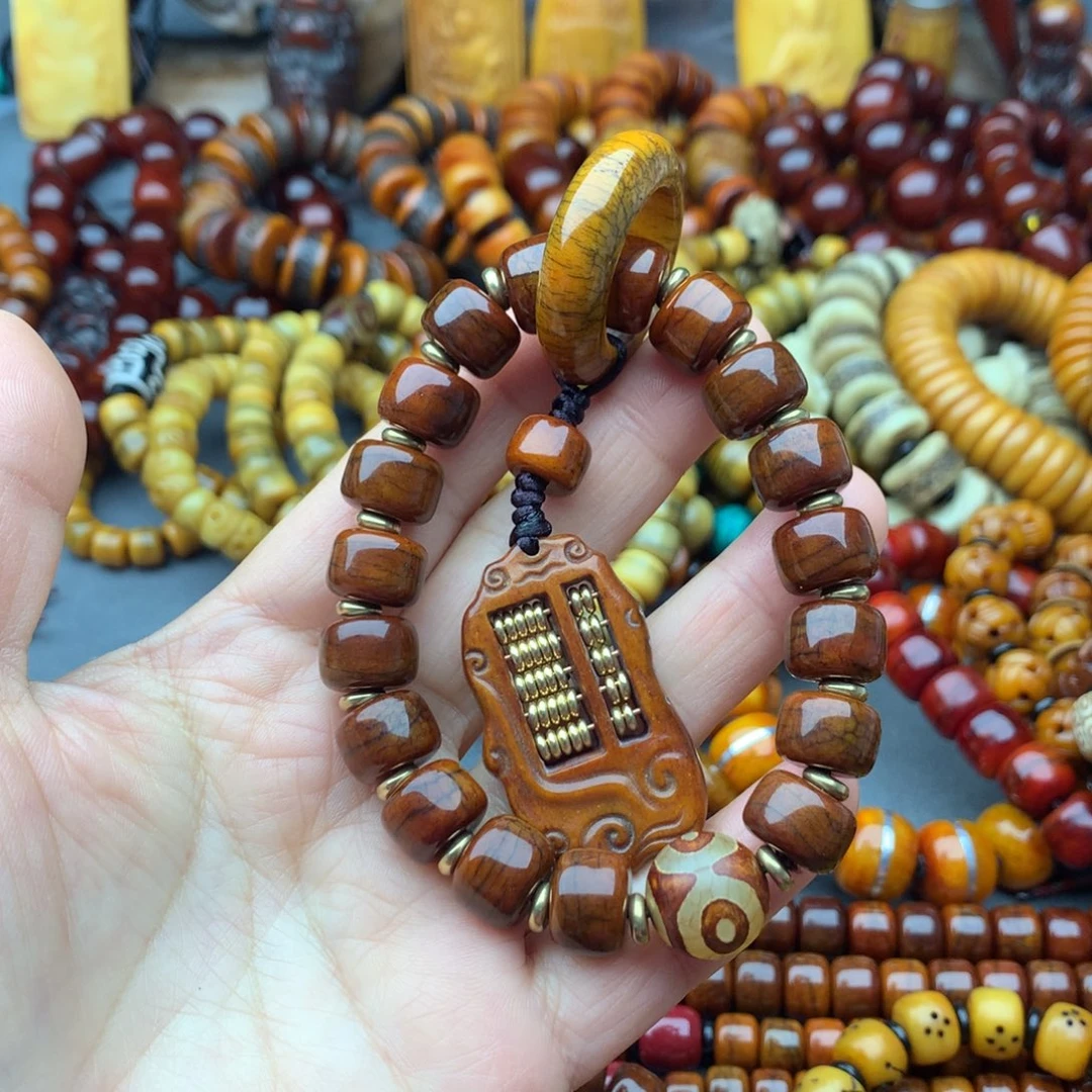 牛骨手串/手链牦牛骨手串