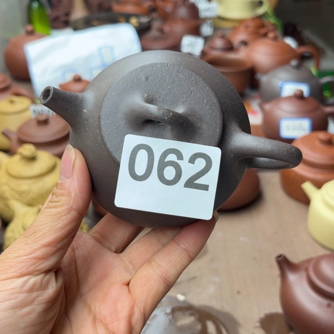 紫砂茶壶天青瑕疵130cc