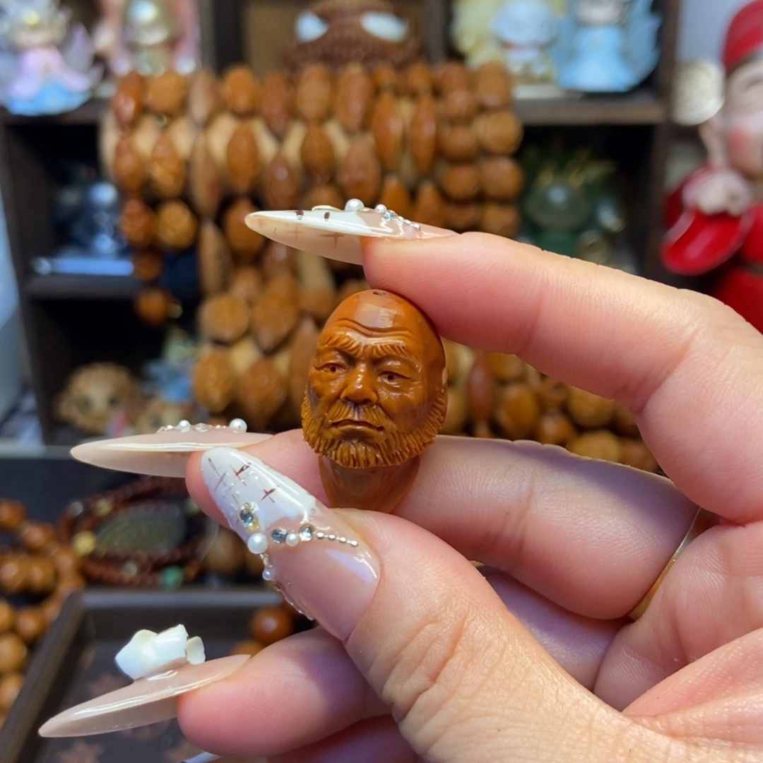 吊坠橄榄核罗汉单颗