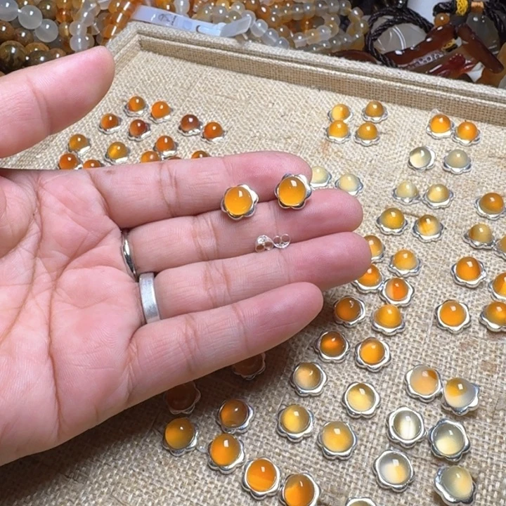 玛瑙/玉髓颈饰未镶嵌糖*115