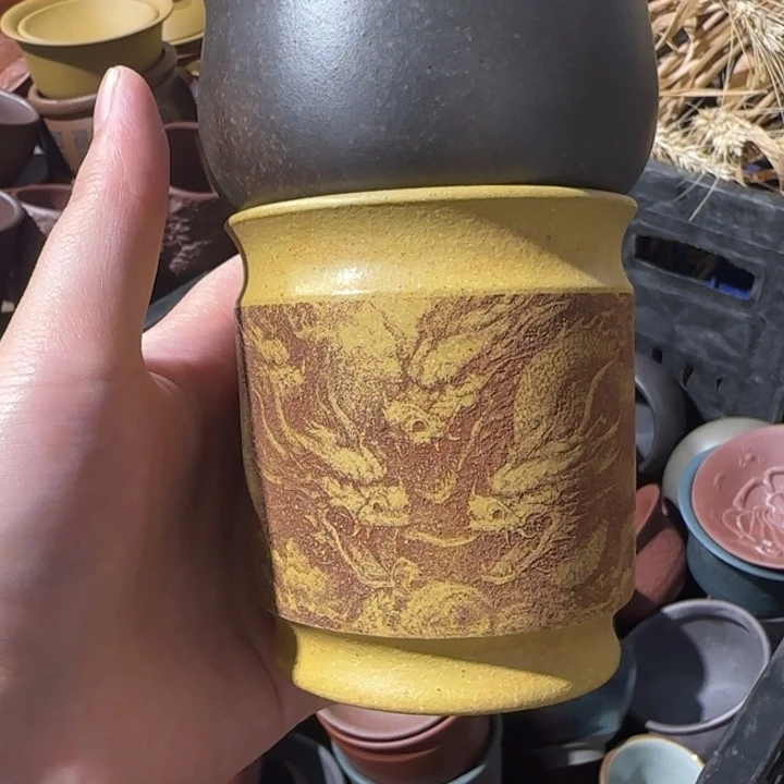 茶杯紫砂牧*微瑕微瑕微瑕