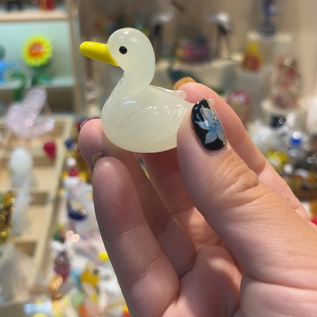 手工艺品琉璃小鸭子