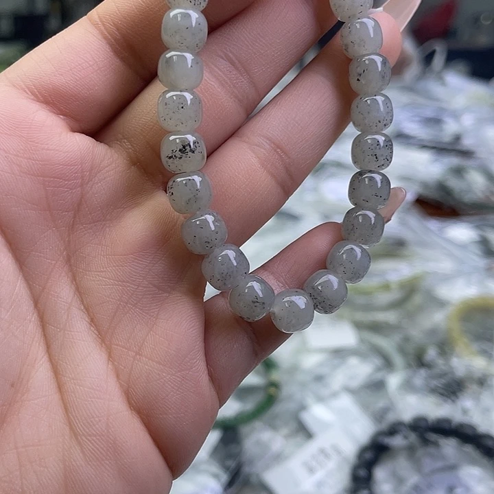 和田玉未镶嵌手串