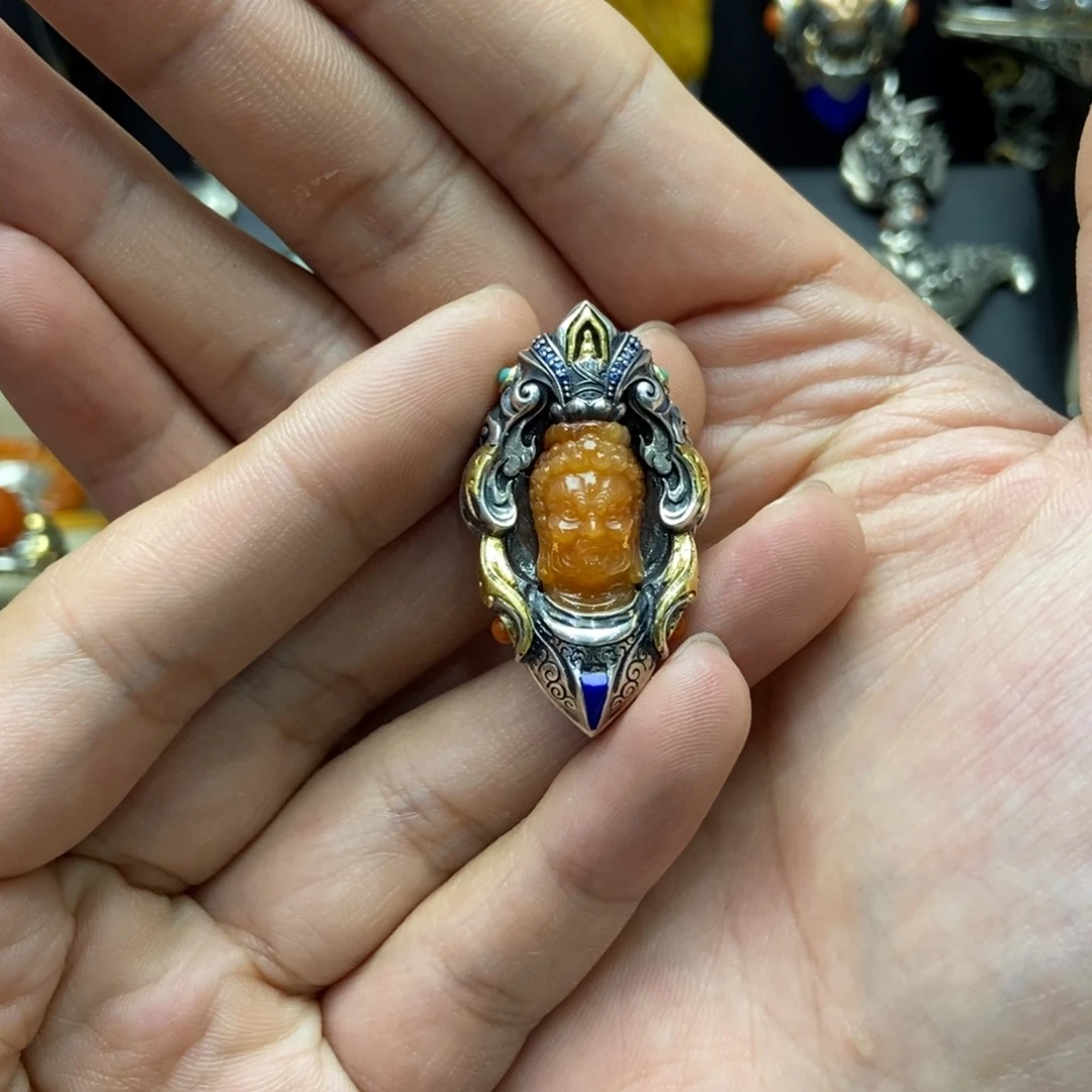 翡翠颈饰银S925镶嵌?***园s925银翡翠饰品