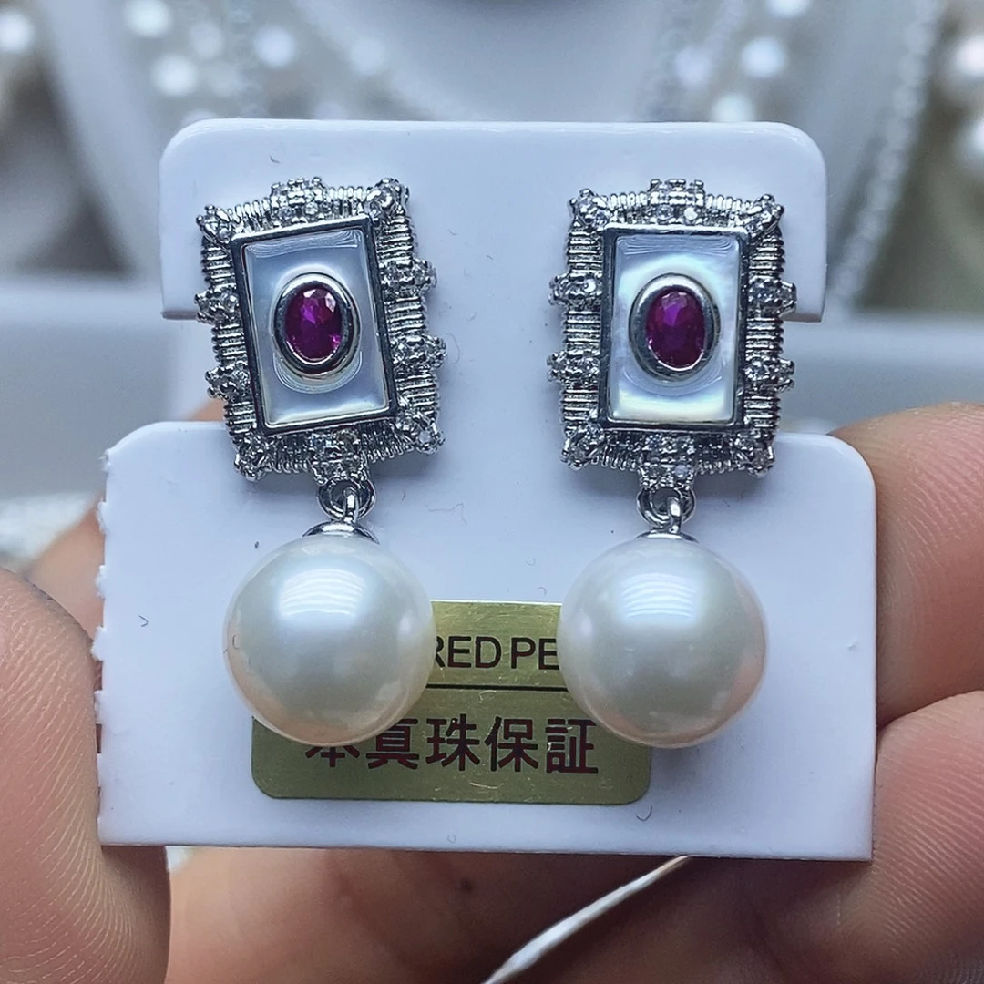 淡水珍珠未镶嵌耳钉