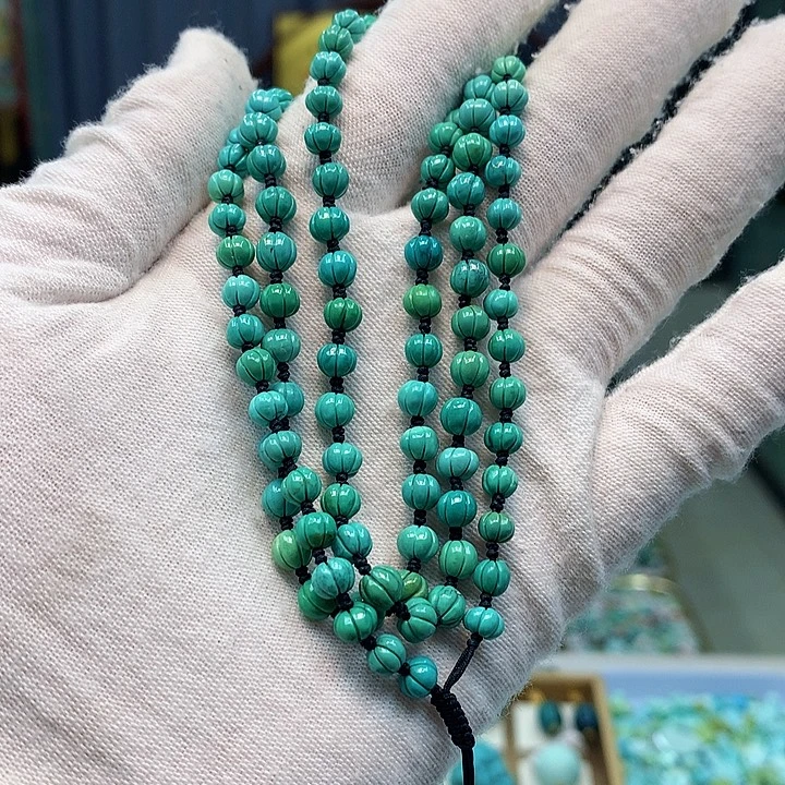 绿松石未镶嵌长链