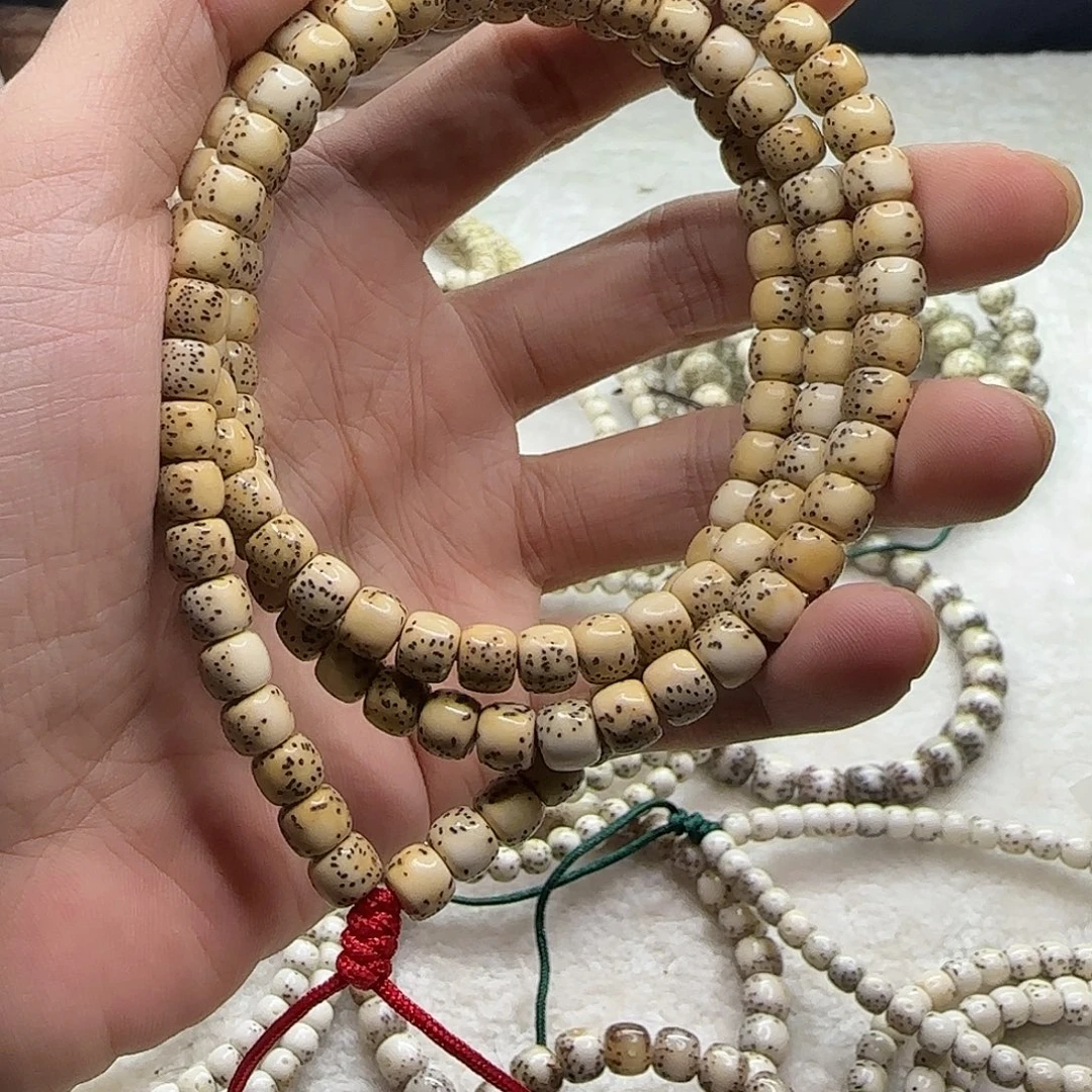 吊坠星月菩提原生态石玉料同枝