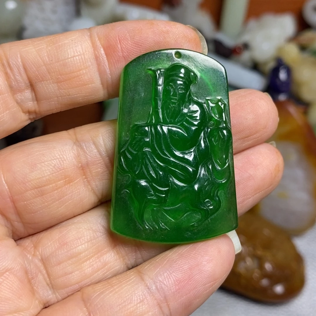 颈饰未镶嵌和田玉（糖玉）