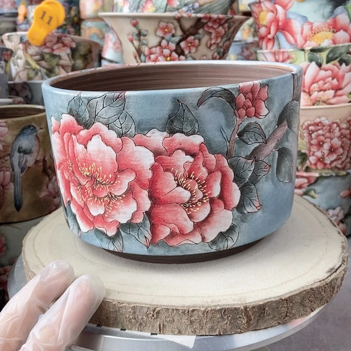 景德镇艺术手绘作品