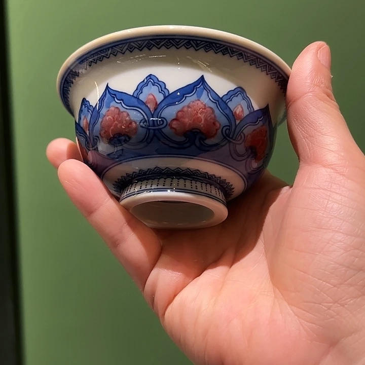 微瑕臻玉古坊原矿孔雀石釉里红