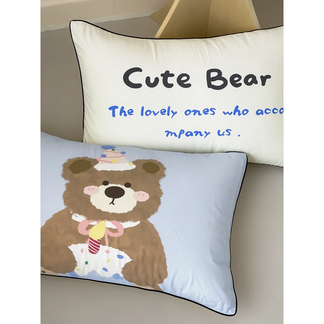 POCKET PIG/布袋猪凉感Q奶糖家族冰皮枕套