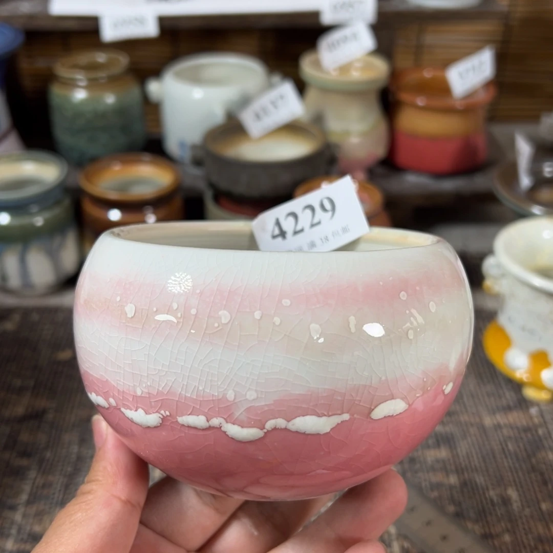 口8.5 手工花盆满30包邮