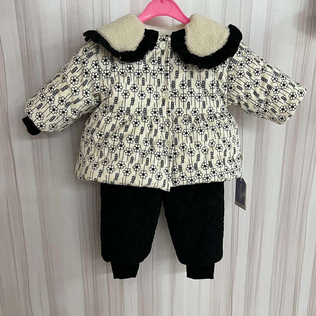 金贝贝新款加厚家居服两件套