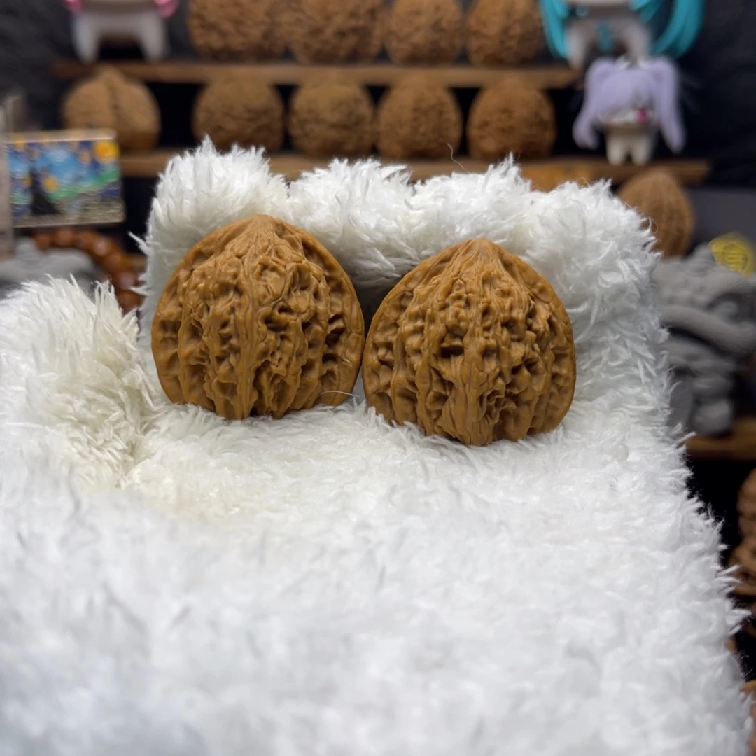 吊坠文玩核桃35尺密纹