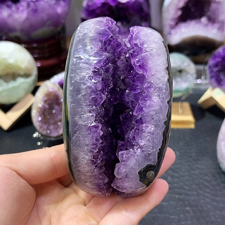 未镶嵌珠宝半成品紫晶