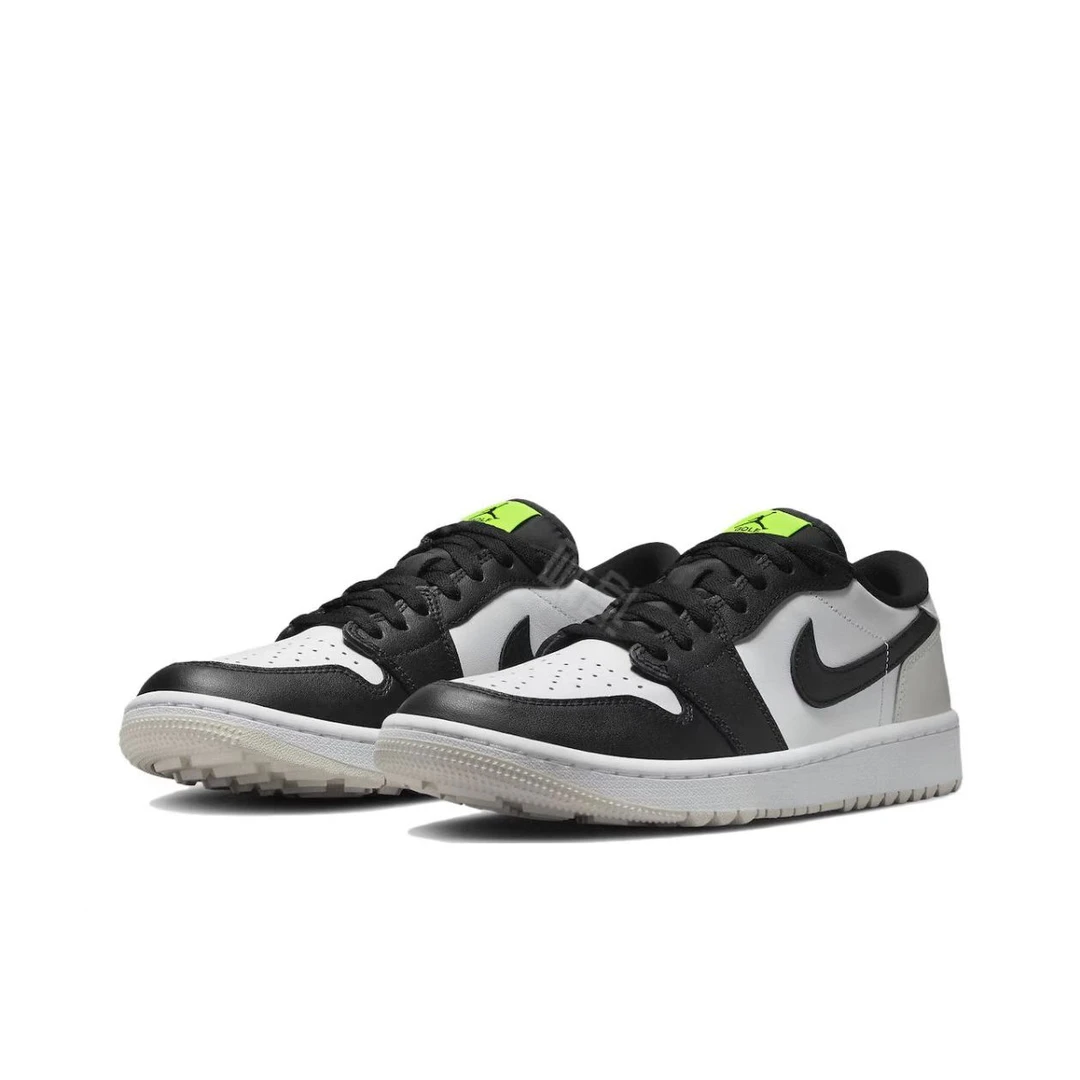 NIKE/耐克正品AJ1 Golf黑白高尔夫休闲板鞋男款流光风DD9315-108