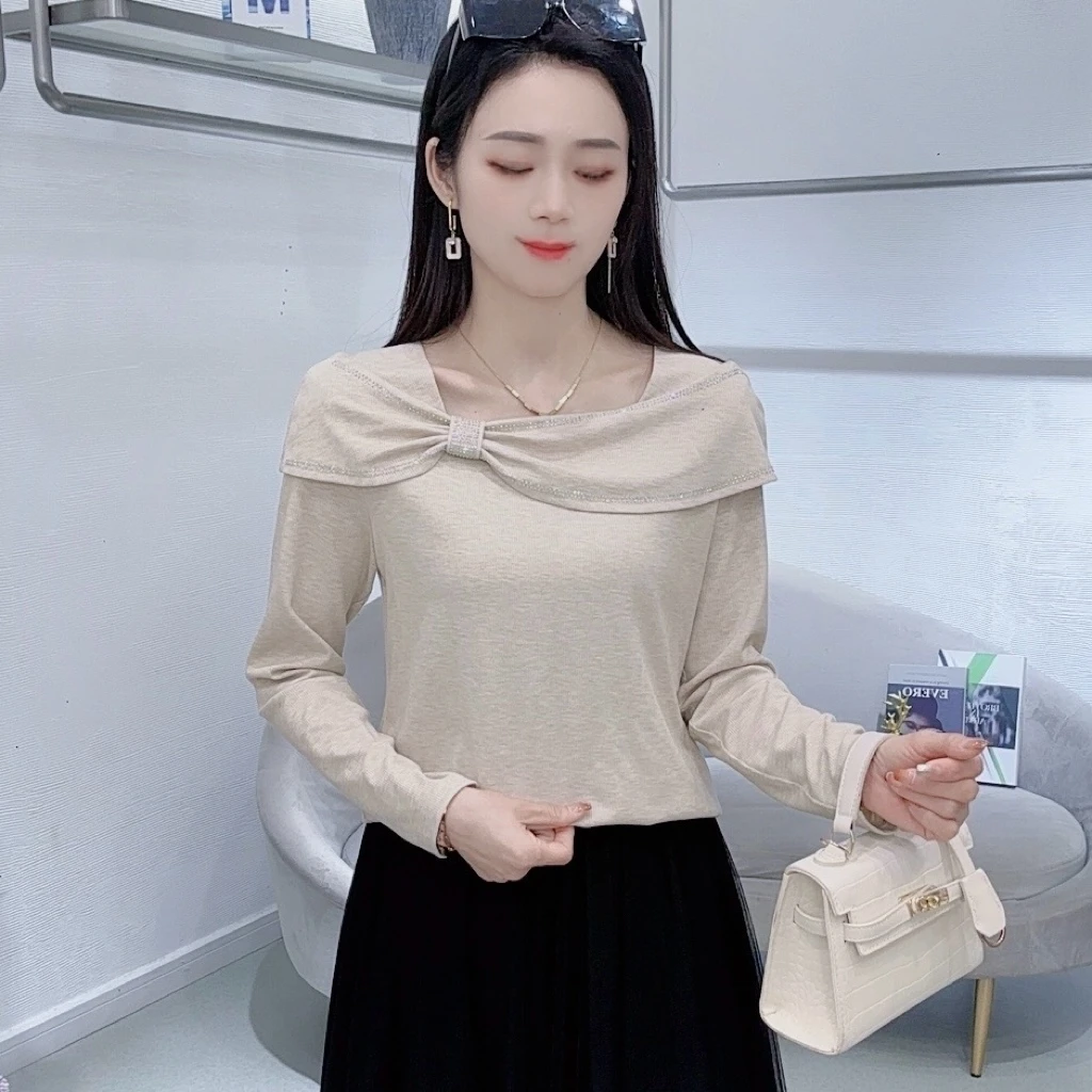 A7957新款时尚女气质减龄百搭轻职风洋气上衣