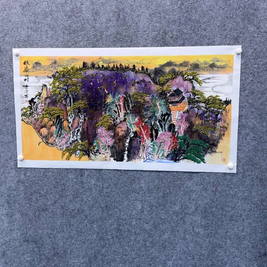 国画国画作品ZBQ老师