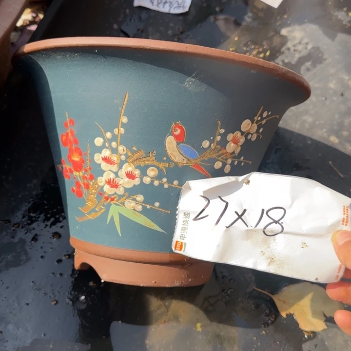 紫砂花盆特价清仓