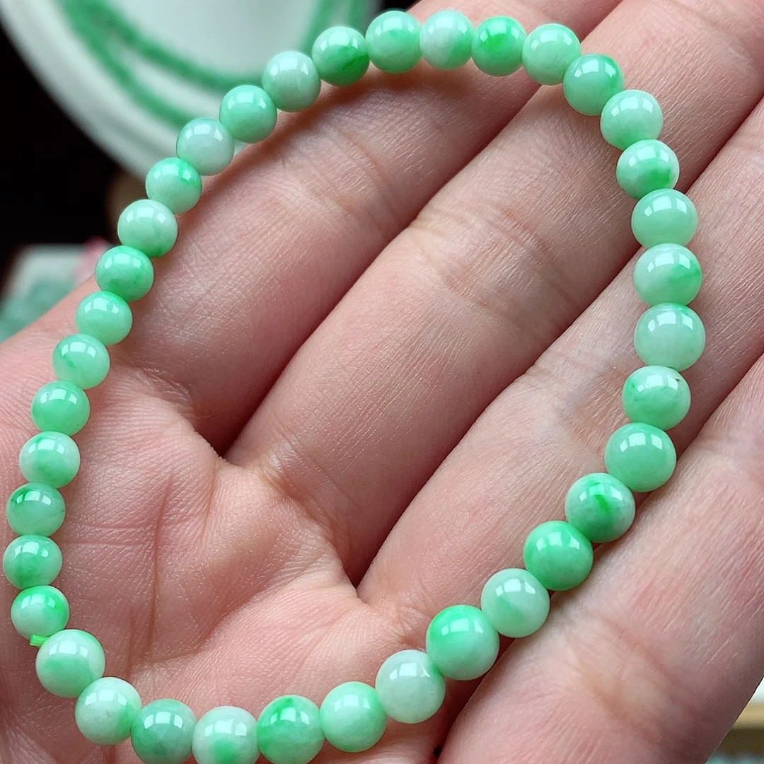 未镶嵌手链翡翠翡翠