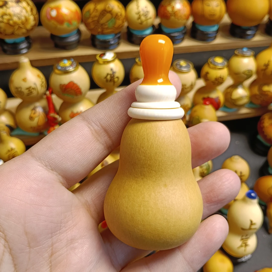 葫芦镶口手工配件小奶瓶手把件钥匙扣