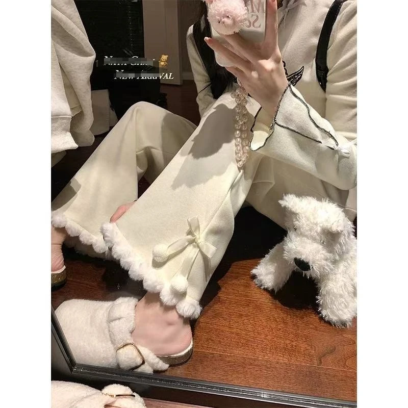 毛球裤 加绒加厚好看好看好看