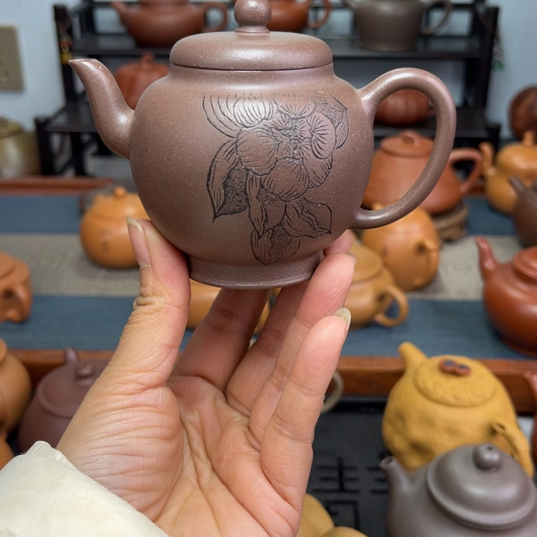 紫砂茶壶M**s手工制作