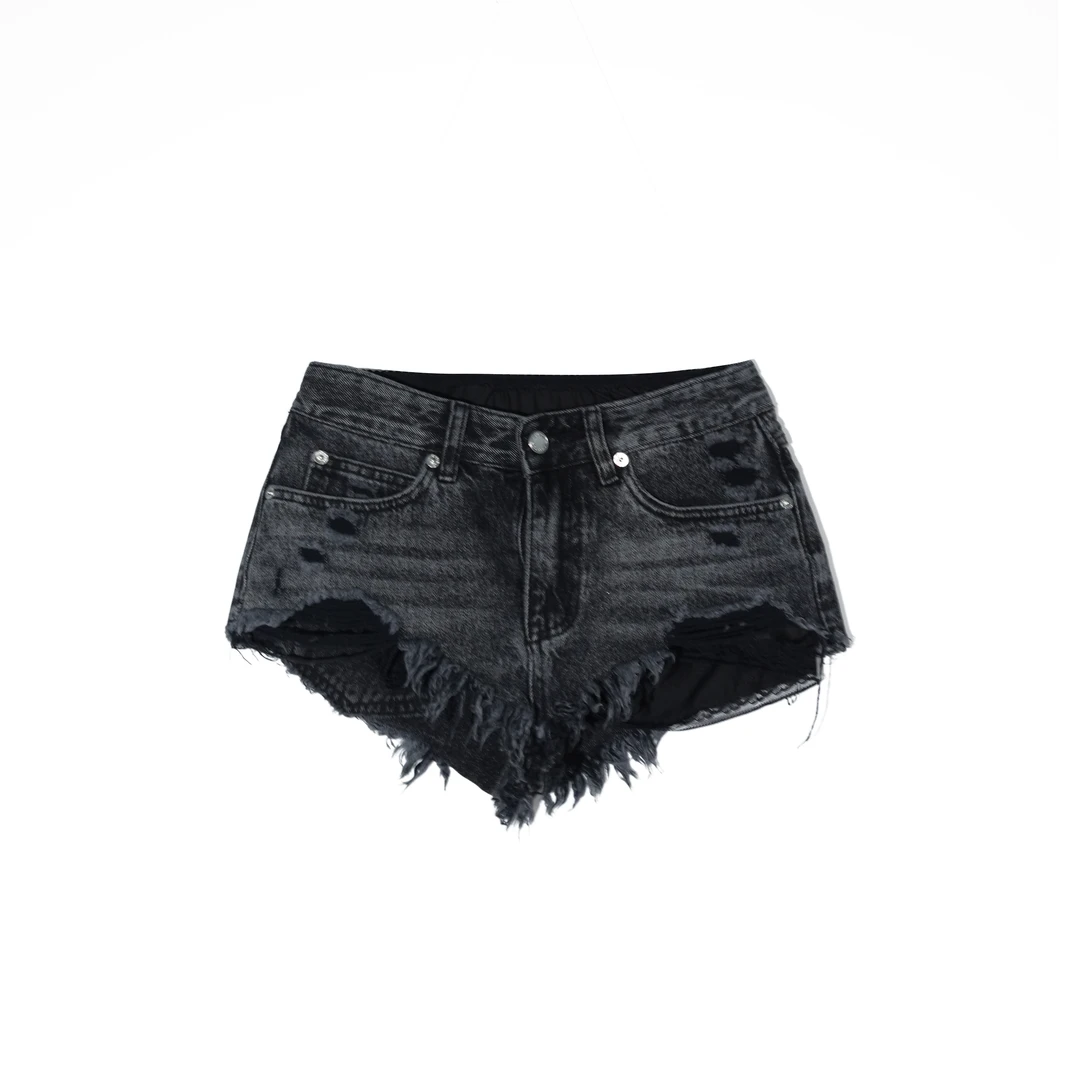 Yyynn Babies 夏季辣妹美式复古裤设计感短裤