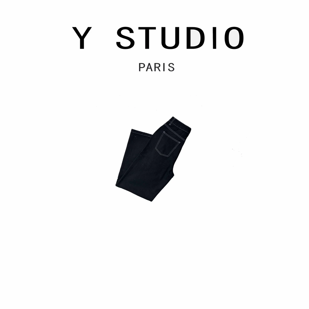 【大妮专属】【淡墨流年】2025夏季百搭简约气质潮流牛仔裤BU-DN723