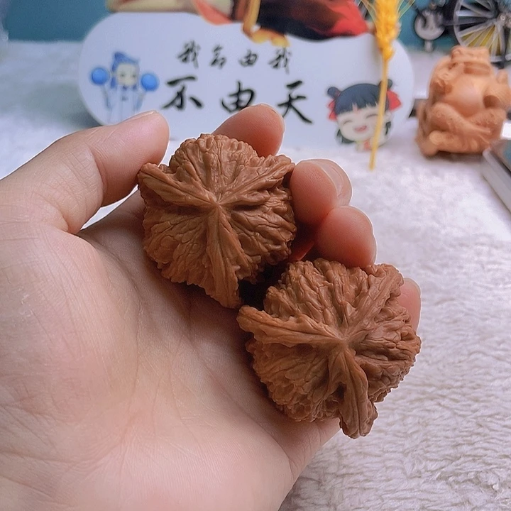 把件文玩核桃熏***孫三棱