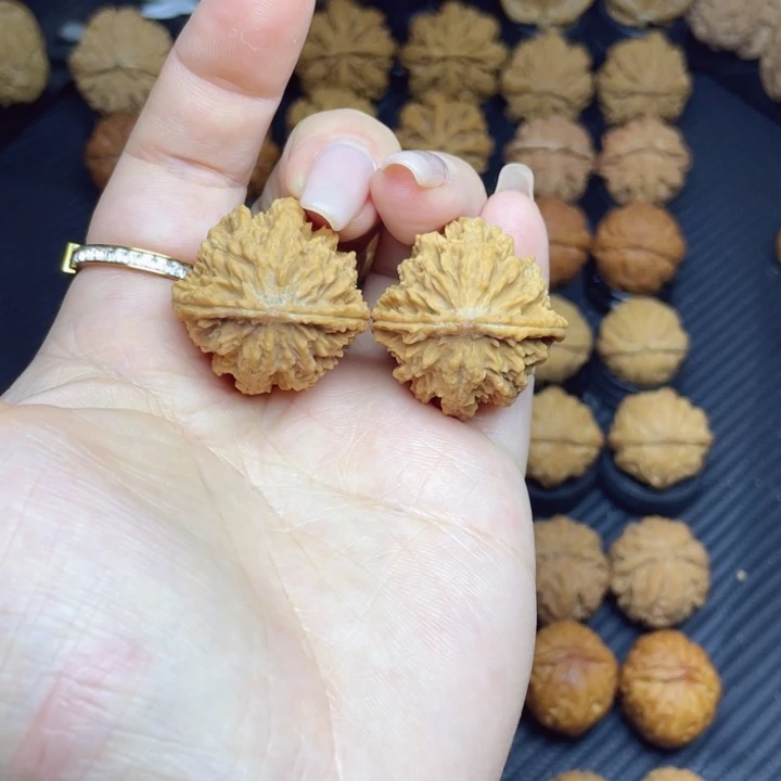 把件文玩核桃小火焰