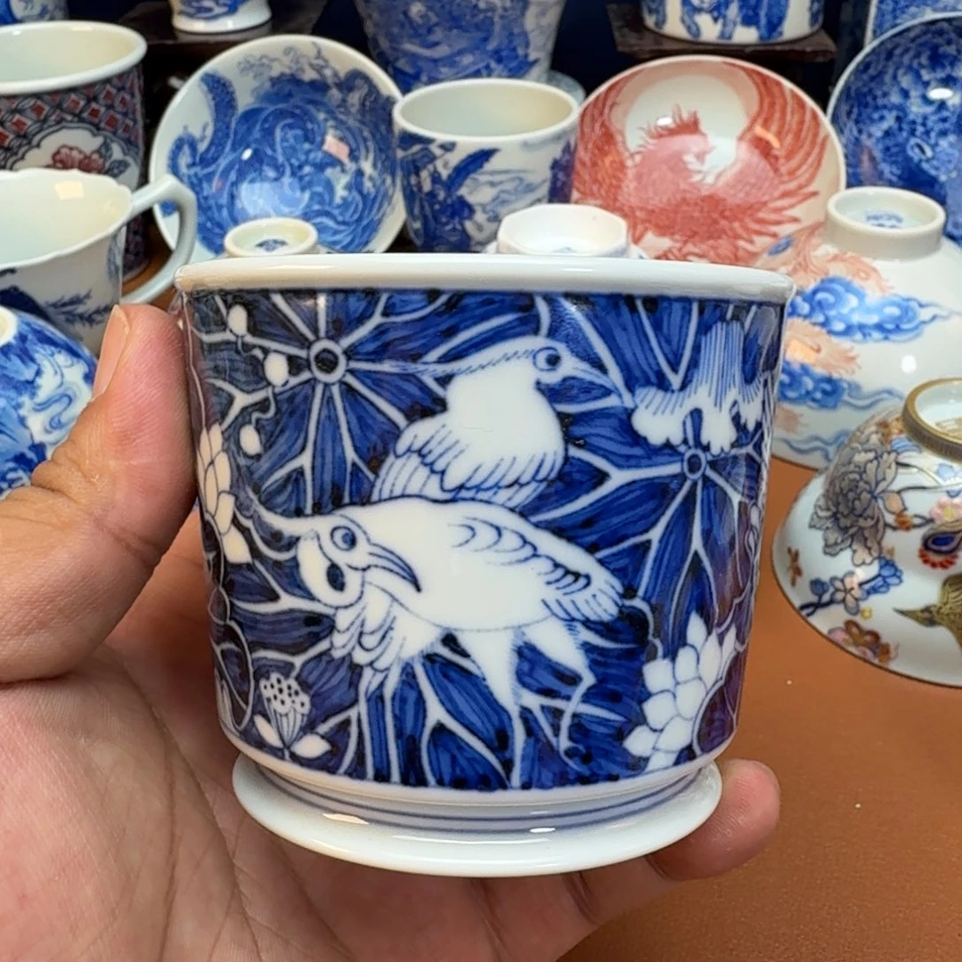 杯子景德镇全手工手绘陶瓷