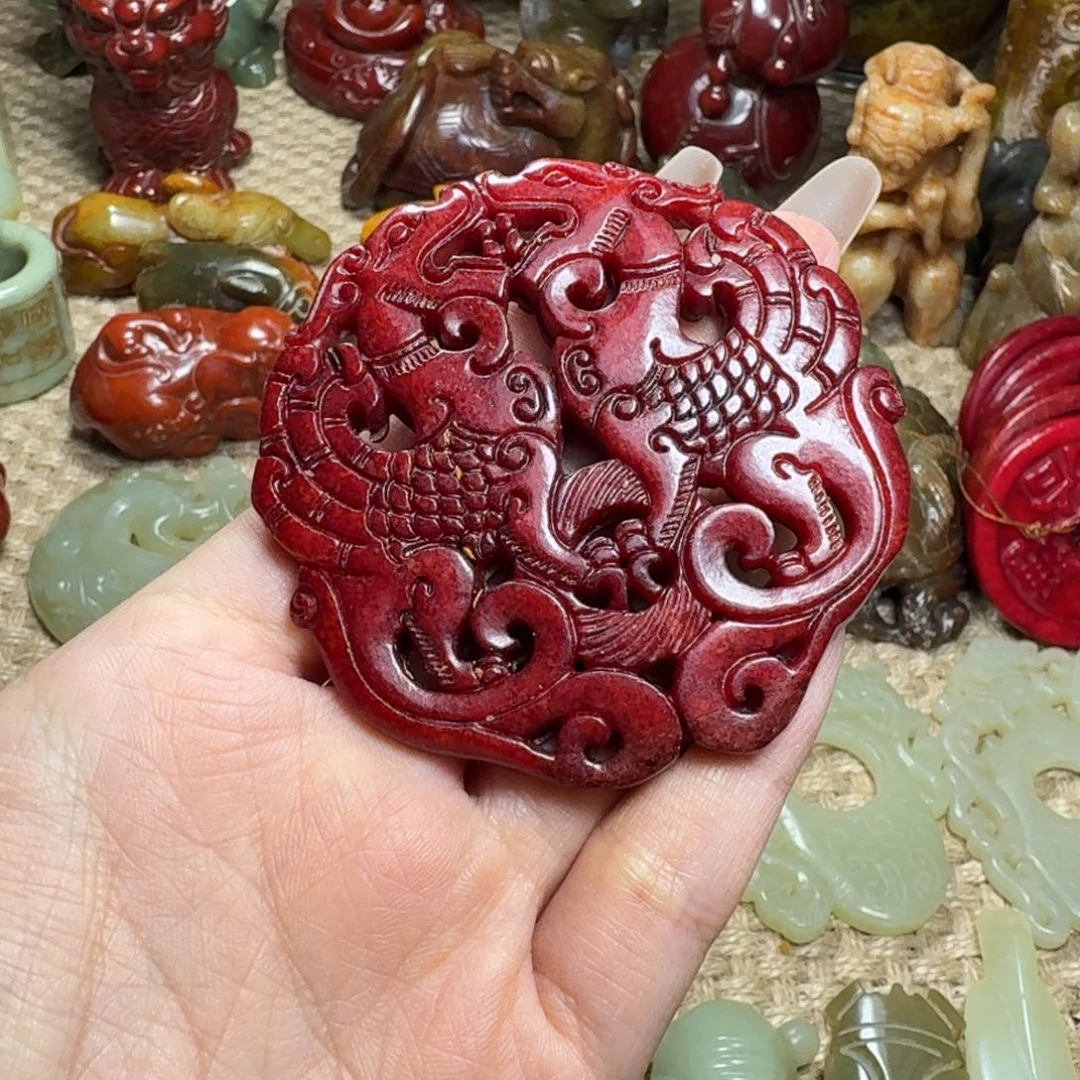 白玉菩提吊坠挂件