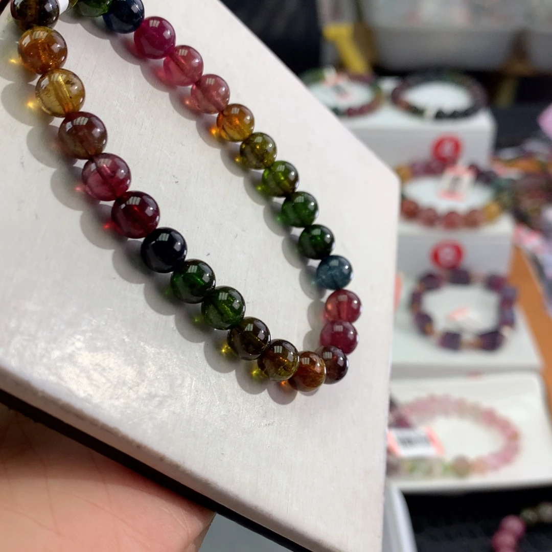 未镶嵌碧玺手链