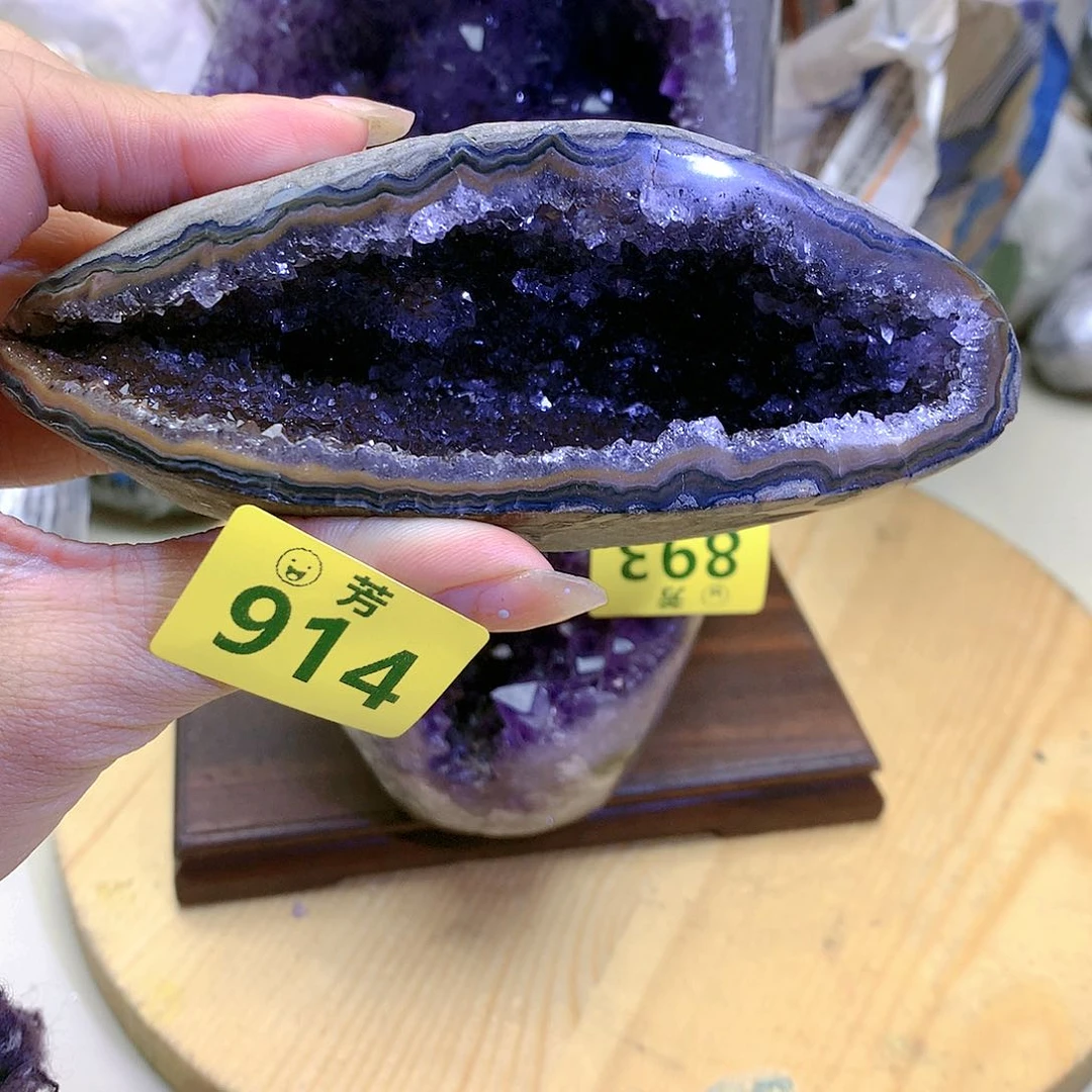 紫晶大型摆件（非配饰）未镶嵌