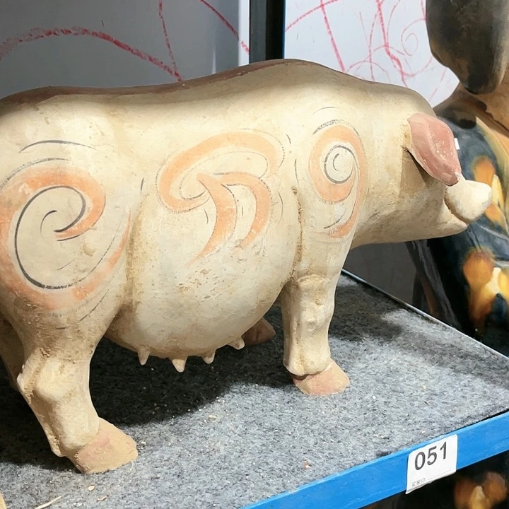 瓦当摆件摆件茶桌茶台陶瓷历****珠