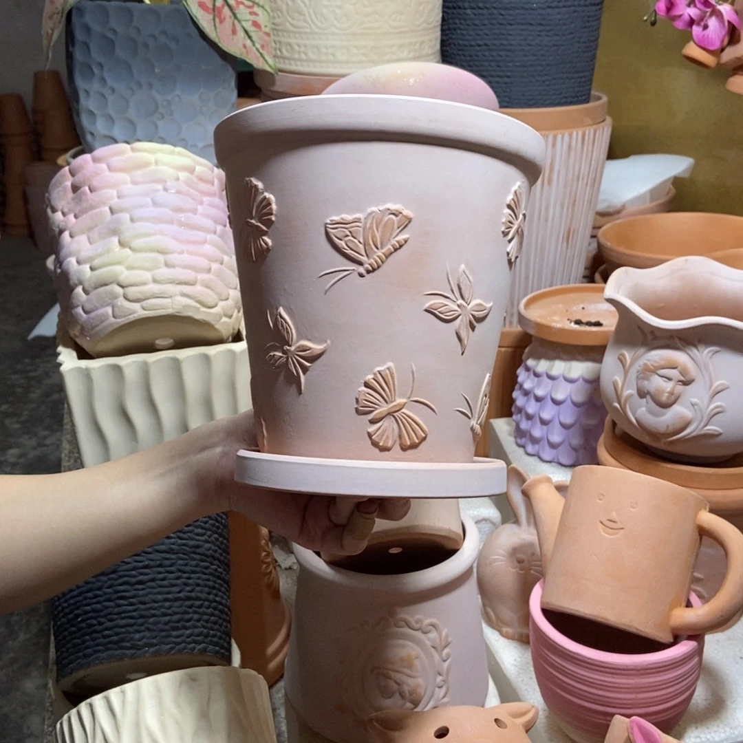 17×17雾化蝴蝶盆+托1套