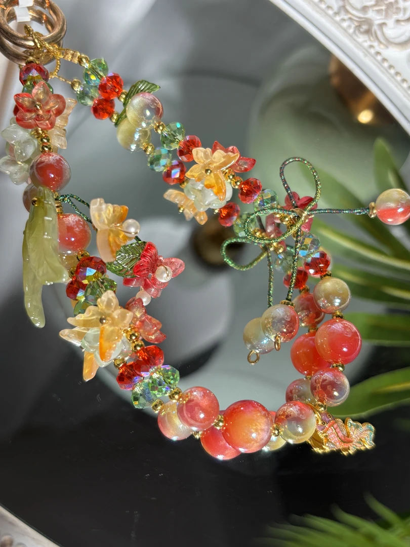 269编码国风手腕款手机壳防丢吊坠挂饰创意ins时尚