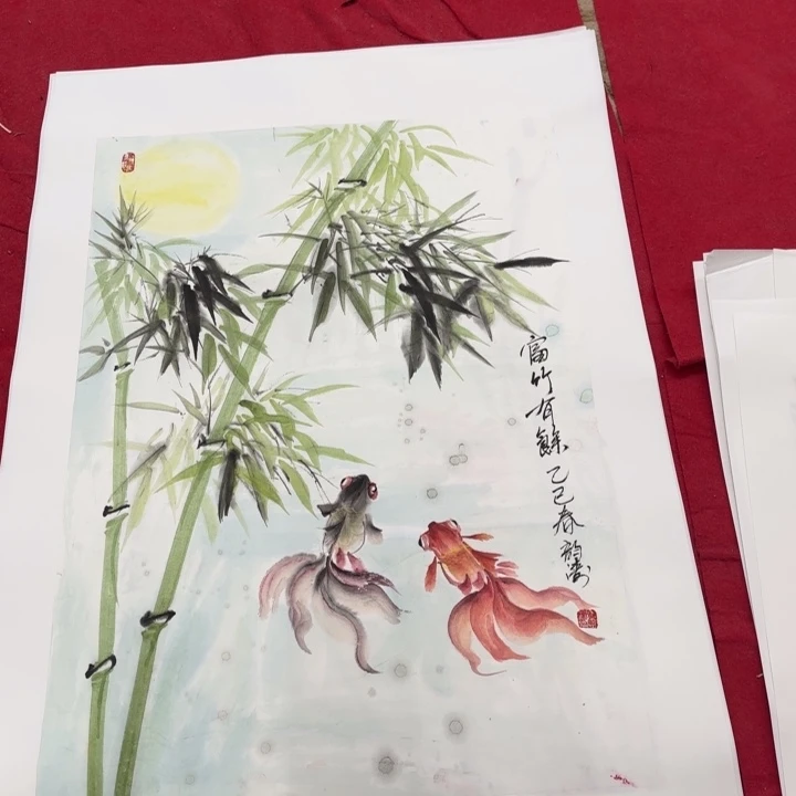 国画花鸟等图案和造型各