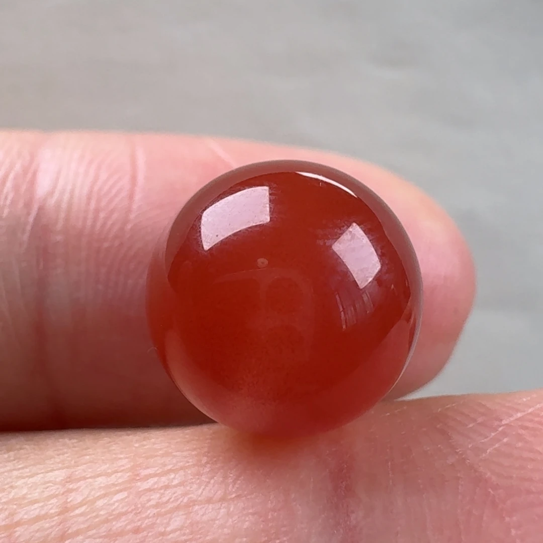 南红玛瑙未镶嵌圆珠11