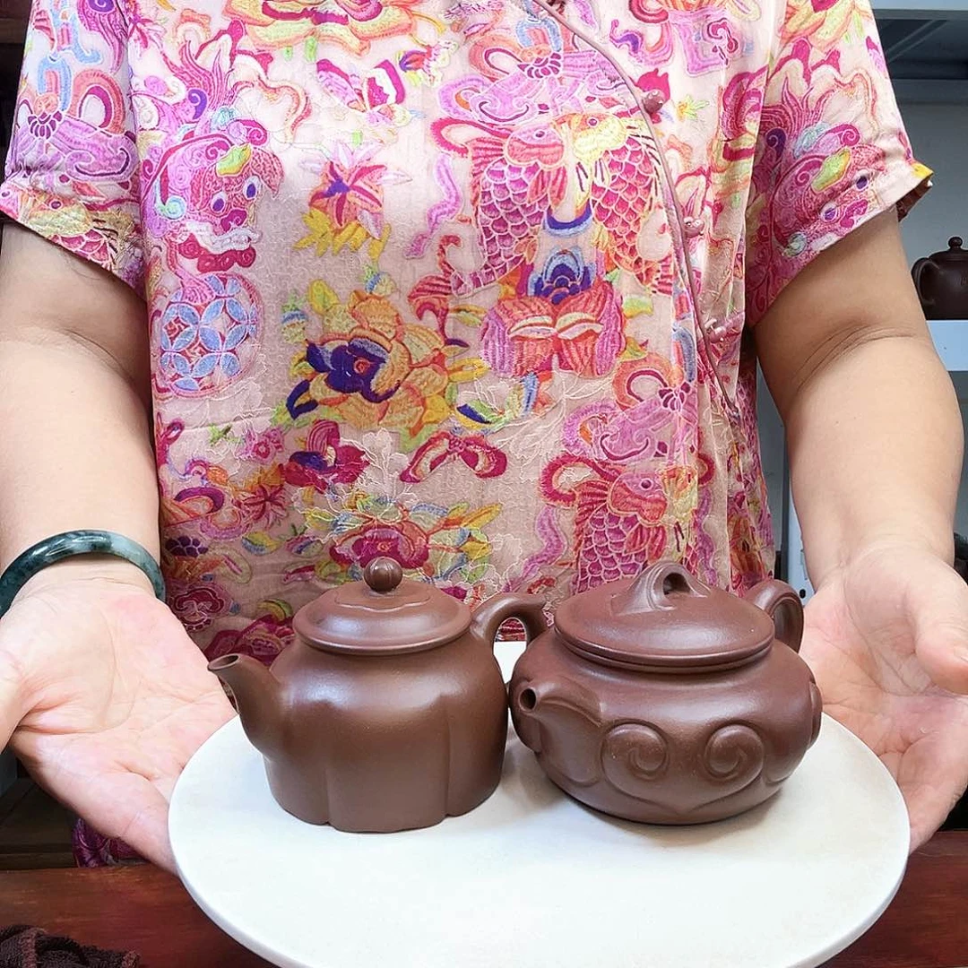 茶壶紫砂中*紫砂壶泡茶