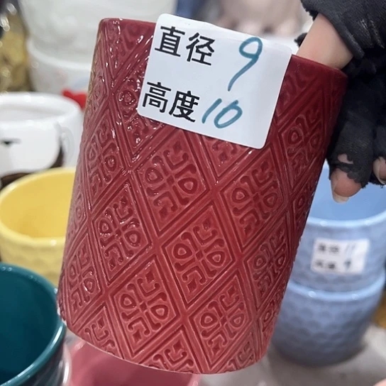 多肉绿植陶瓷花盆9.9包邮