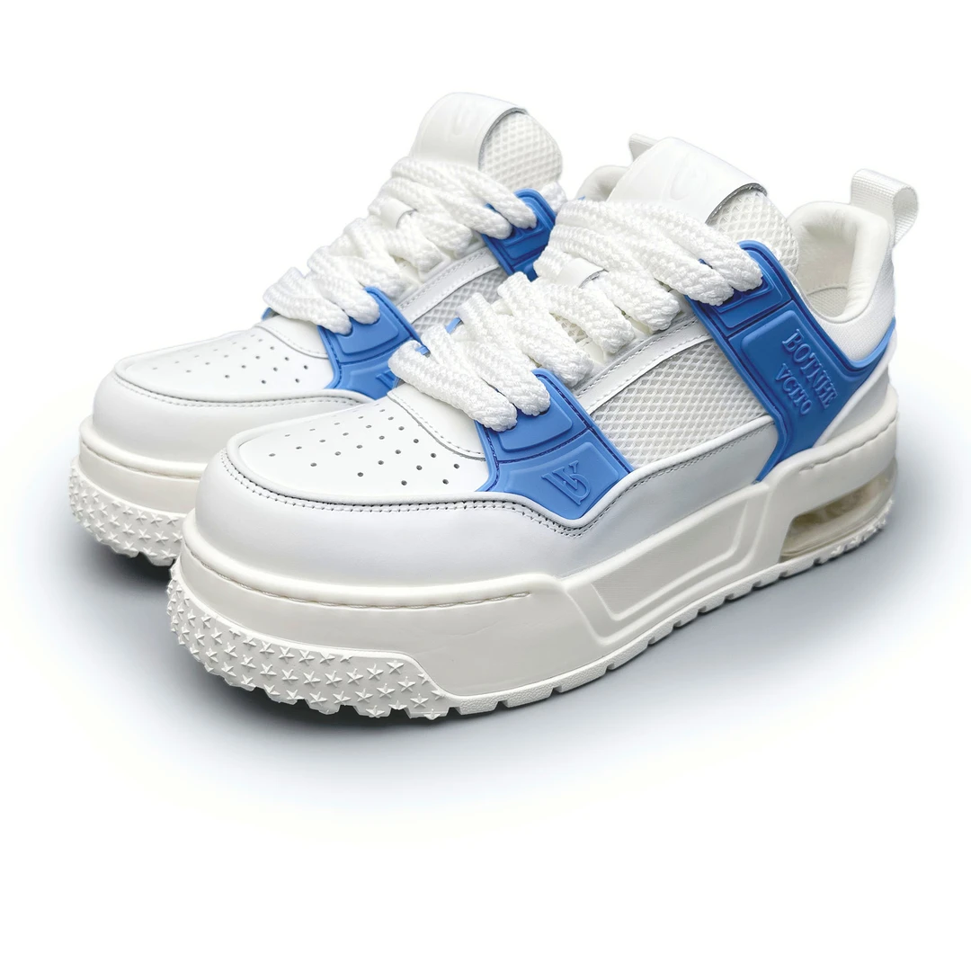 BIEUBRAYR/【情侣款】高端气垫牛皮轻奢时尚休闲百搭低帮潮鞋