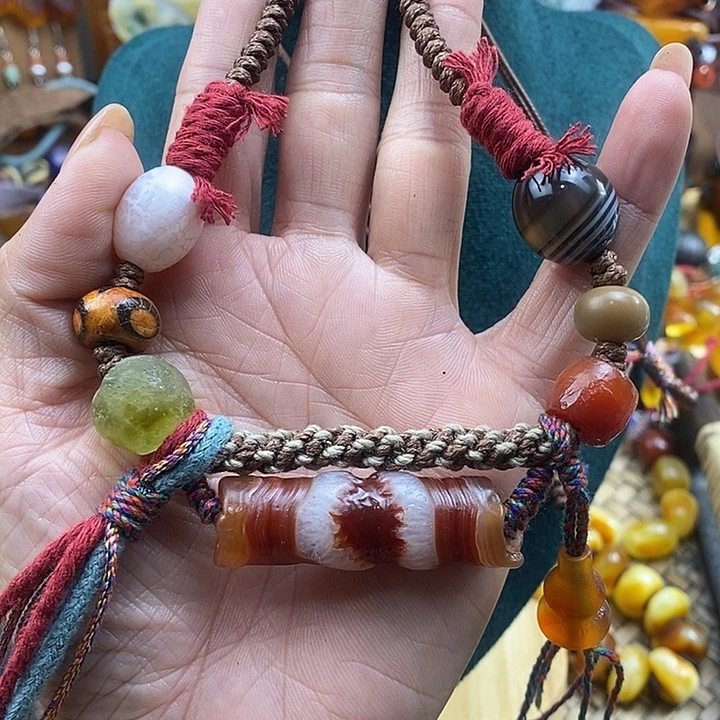 玛瑙/玉髓未镶嵌项链项链