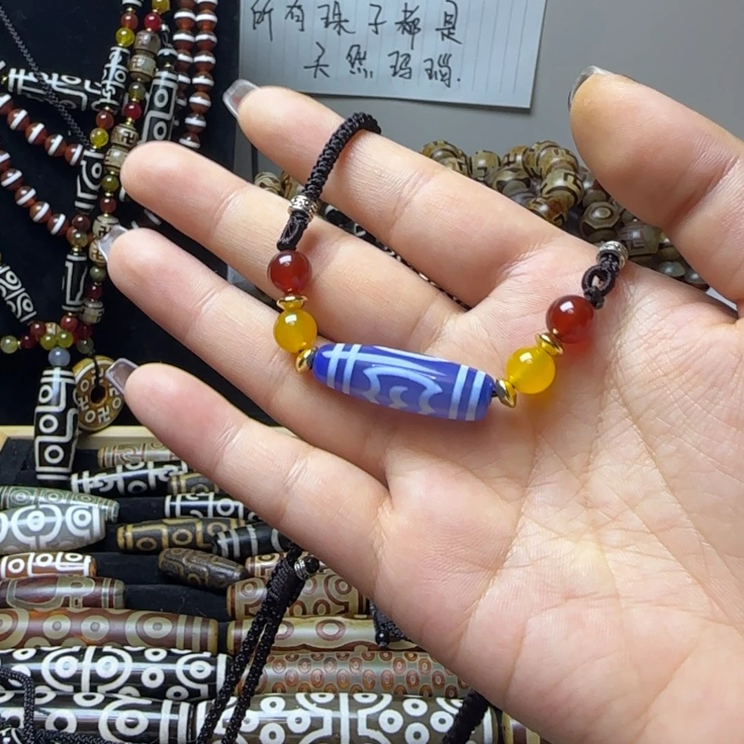 玛瑙/玉髓合金颈饰