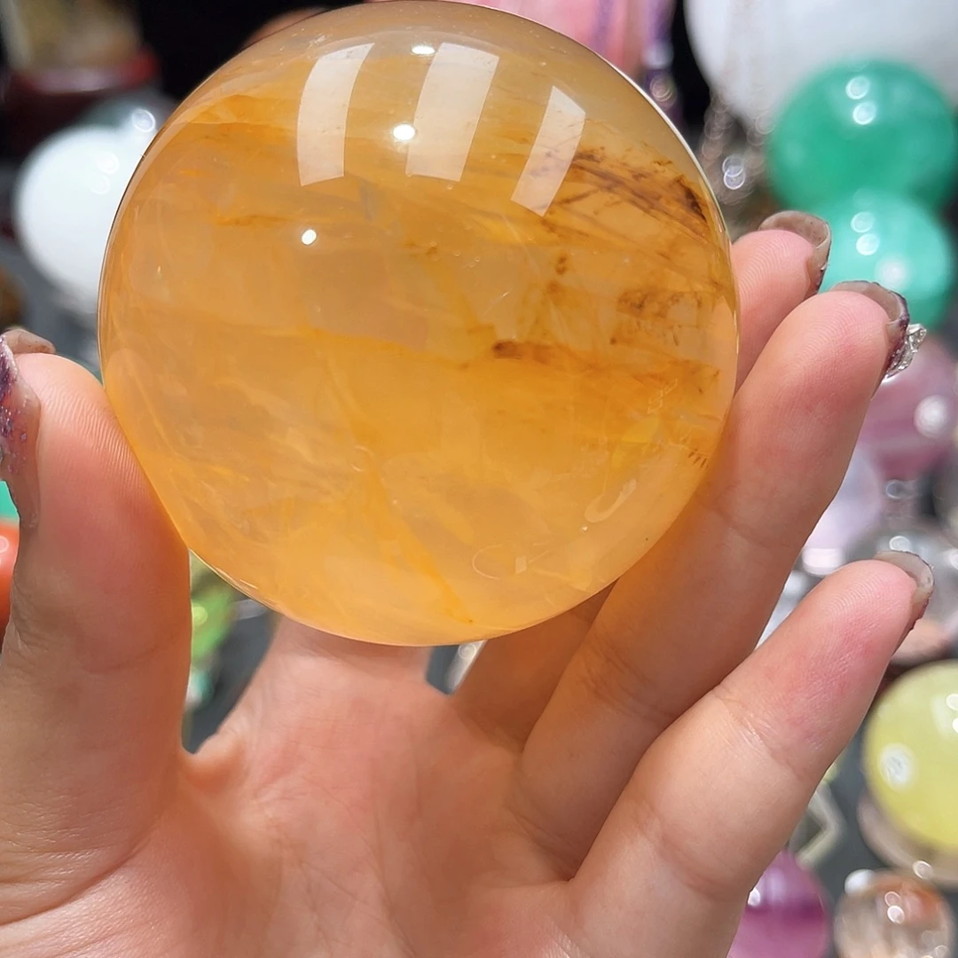 珠宝半成品未镶嵌水晶微瑕6.7