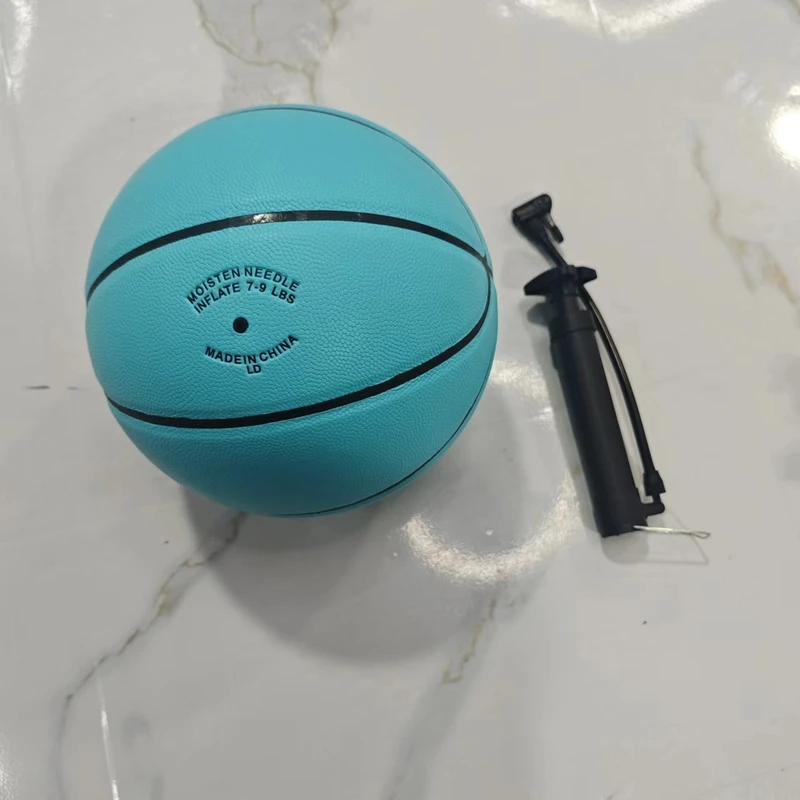 篮球湖蓝色室外耐磨女孩蓝球儿童帅气小学生户外